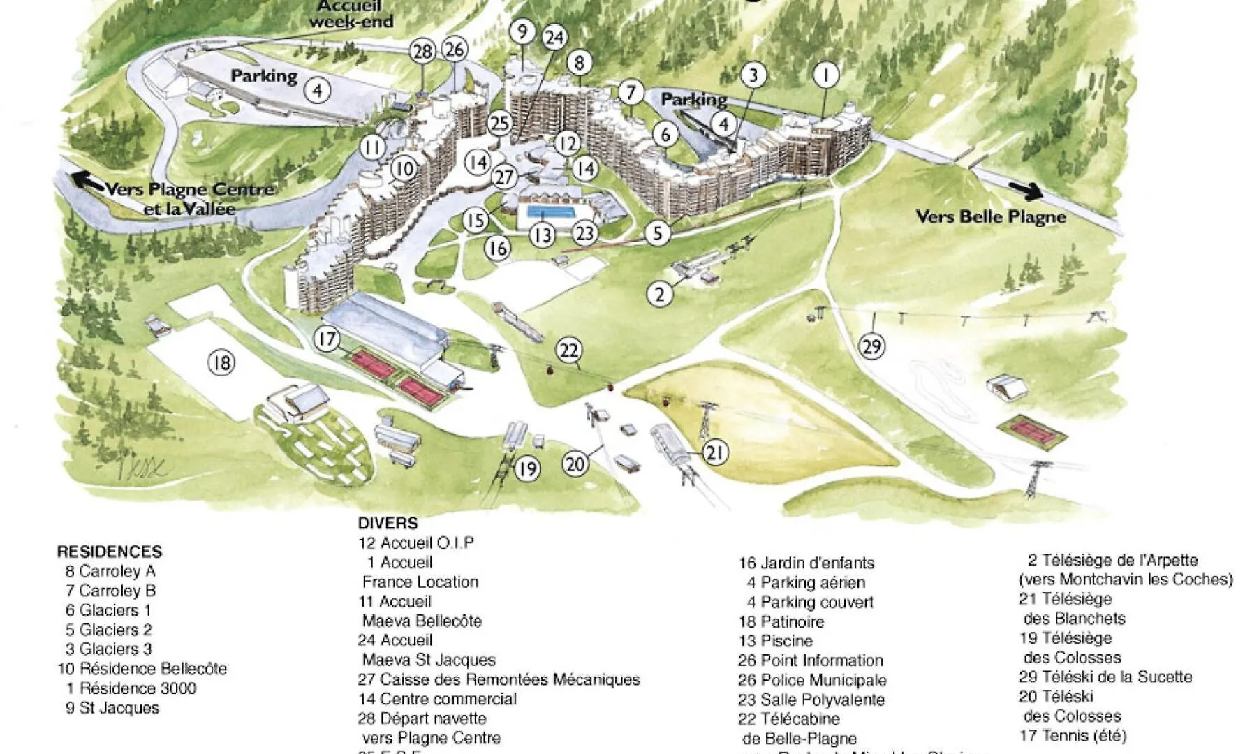Apartment Residence Carroley B - 2 Pieces Pour 5 Personnes 89 Macot-la-Plagne